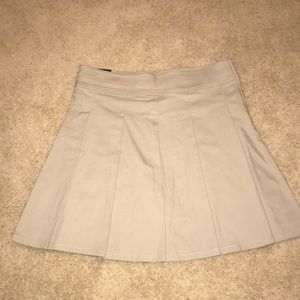 under armour khaki skort